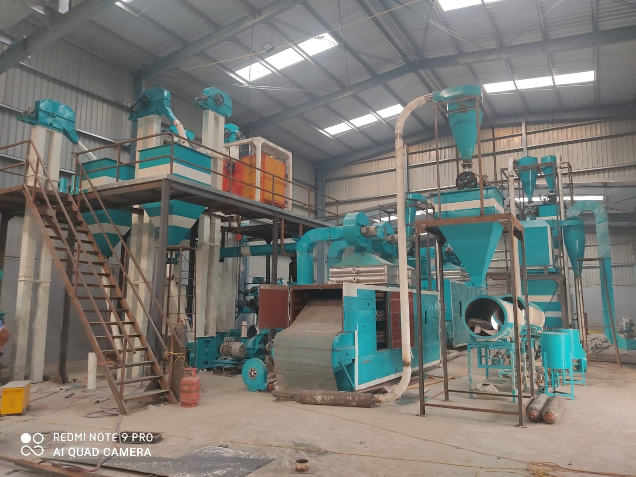 Fish feed mill/plants